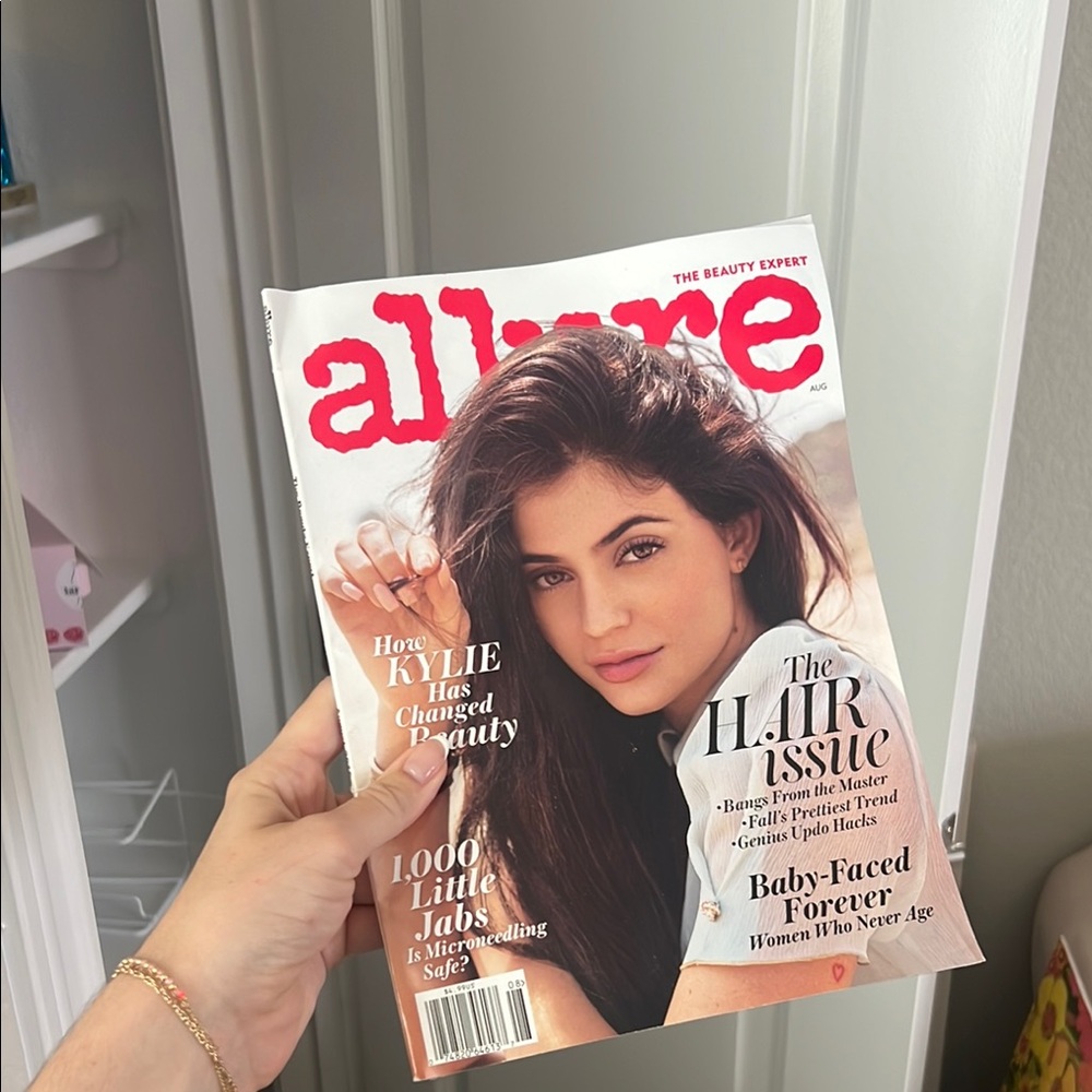 Allure Magazine with Red Logo